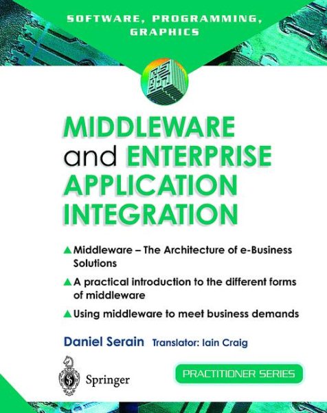 Middleware and Enterprise Application Integration cover