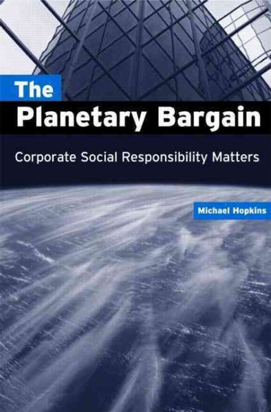 The Planetary Bargain: Corporate Social Responsibility Matters cover