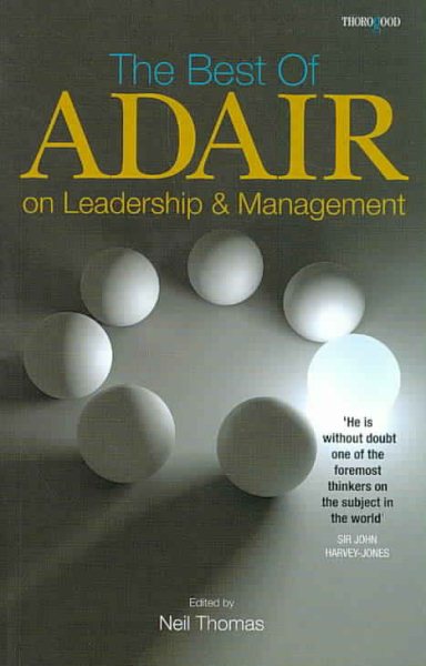 The Best of John Adair on Management and Leadership cover
