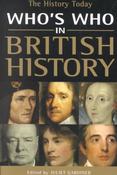 Who's Who in British History cover