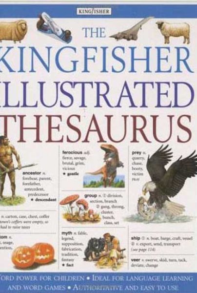 The Kingfisher Illustrated Thesaurus cover