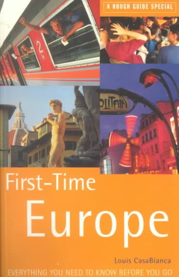 First-Time Europe: A Rough Guide Special cover