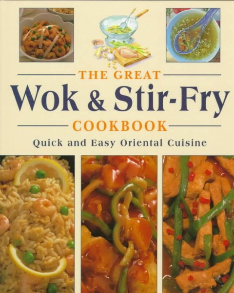 The Great Wok & Stir-Fry Cookbook cover