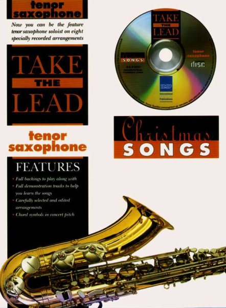 Take the Lead Christmas Songs: Tenor Saxophone, Book & CD cover