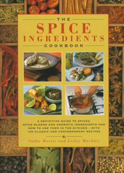 The Spice Ingredients Cookbook cover