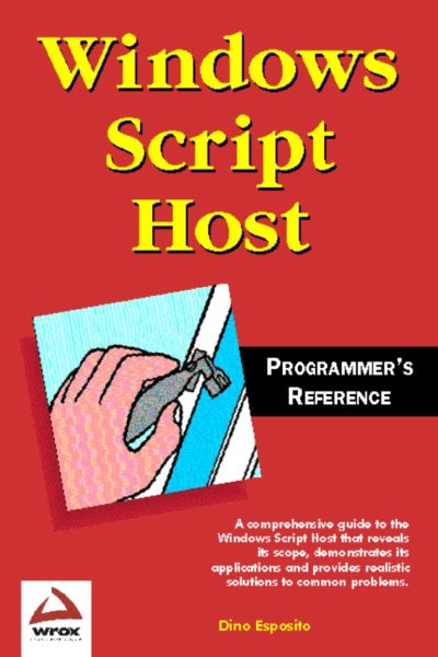 Windows Script Host Programmer's Reference cover