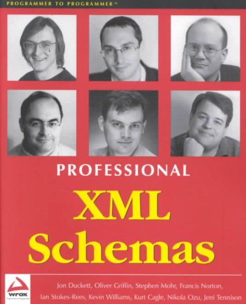 Professional XML Schemas cover