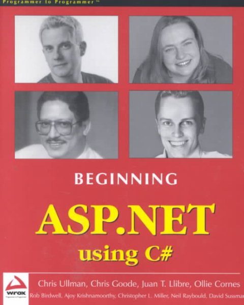 Beginning ASP.Net Using C# cover