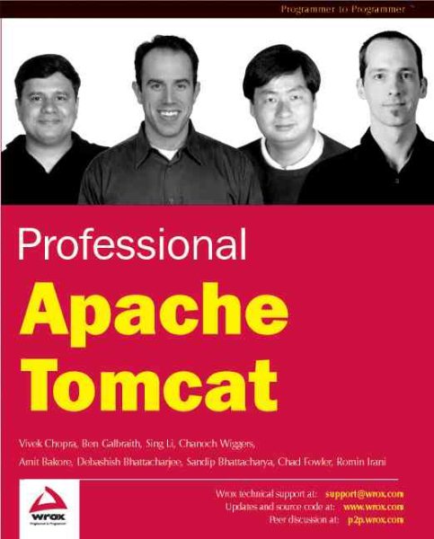 Professional Apache Tomcat cover