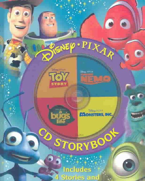 Disney, Pixar CD Storybook (4-In-1 Disney Audio CD Storybooks)