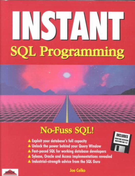 Instant SQL Programming cover