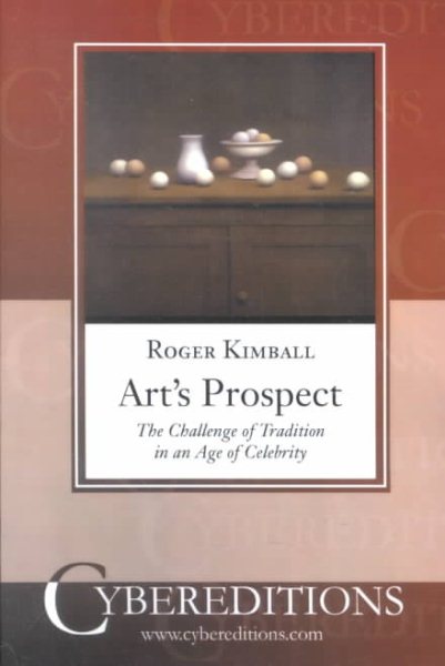 Art's Prospect (Cybereditions Critics Series) cover