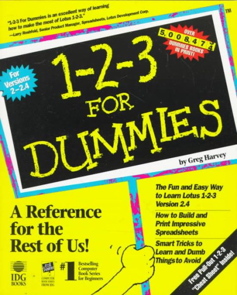 1-2-3 For Dummies (For Dummies (Computers))