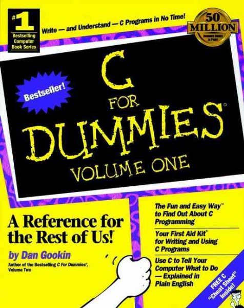 C for Dummies, Volume 1 cover