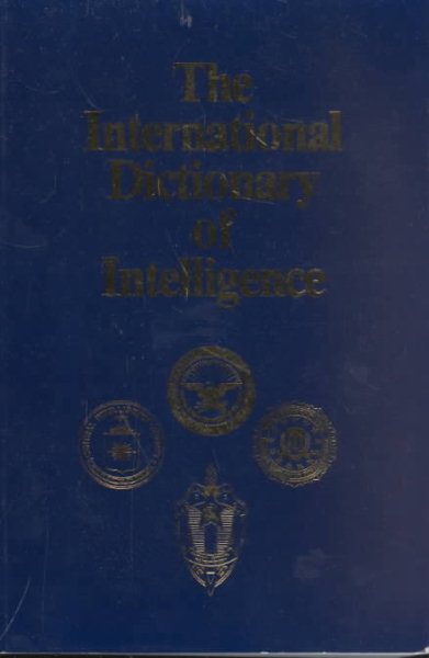 The International Dictionary of Intelligence cover