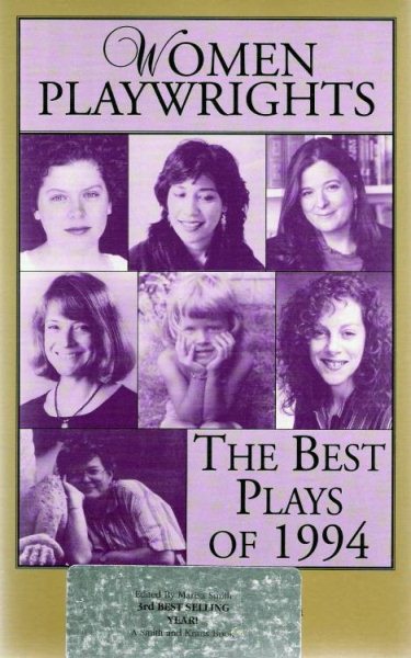 Women Playwrights: The Best Plays of 1994 cover