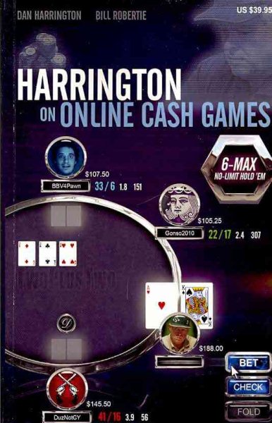 Harrington on Online Cash Games: 6-Max No-Limit Hold 'em cover