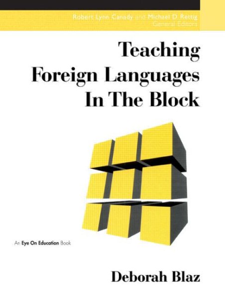 Teaching Foreign Languages in the Block (Teaching in the Block) cover