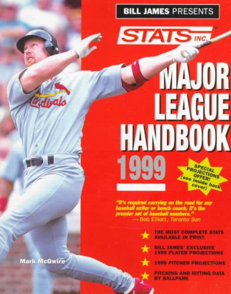 Bill James Presents Stats Major League Handbook 1999 cover