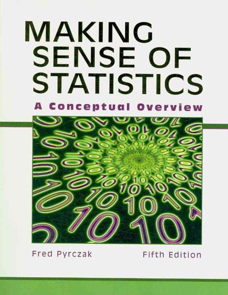 Making Sense of Statistics: A Conceptual Overview cover