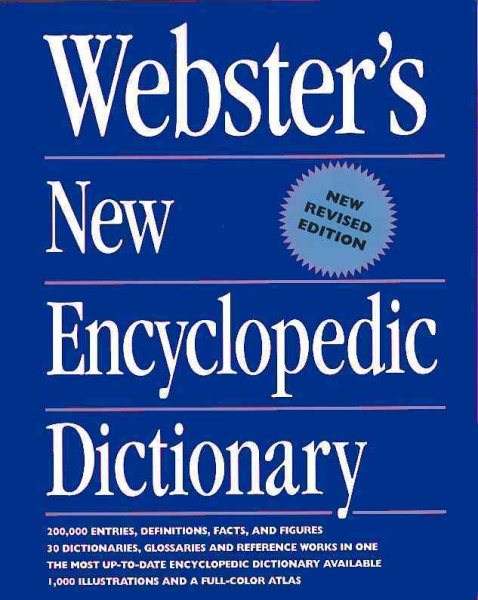 Webster's New Encyclopedic Dictionary cover