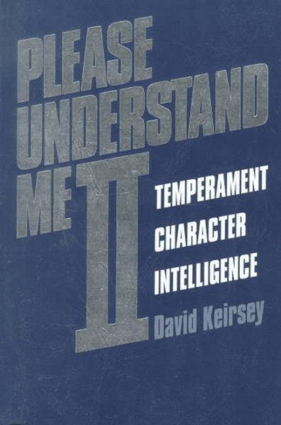 Please Understand Me II: Temperament, Character, Intelligence cover