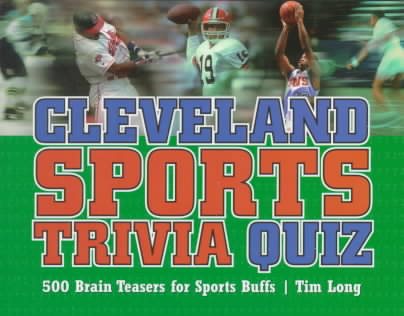 Cleveland Sports Trivia Quizbook cover