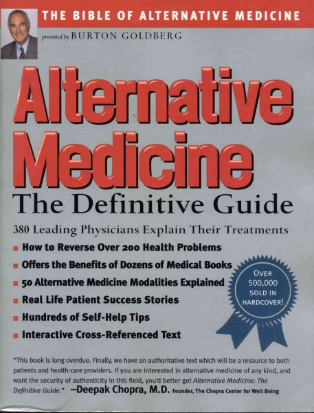 Alternative Medicine : The Definitive Guide cover