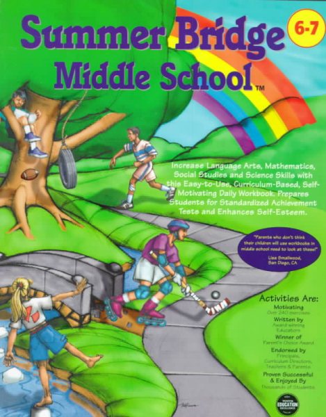 Summer Bridge Activities 6th to 7th Grade cover