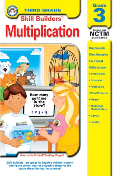 Multiplication, Grade 3 (Skill Builders™)