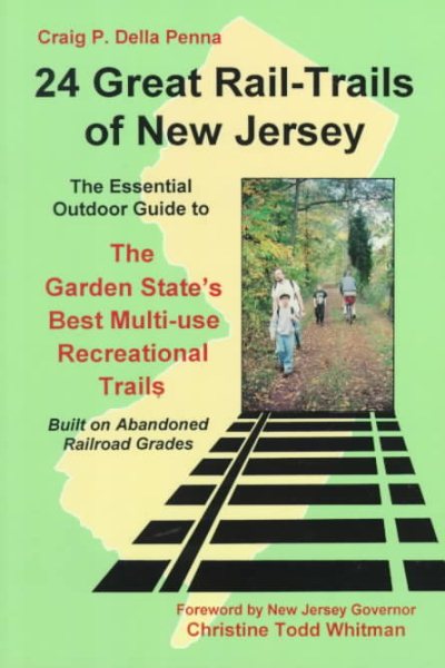 24 Great Rail-Trails of New Jersey cover