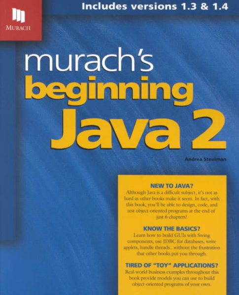 Murach's Beginning Java 2 cover