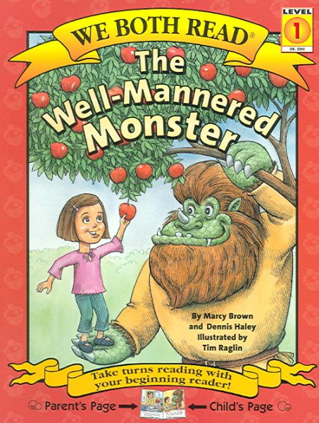 We Both Read-The Well-Mannered Monster (Pb) (We Both Read - Level 1 (Quality)) cover