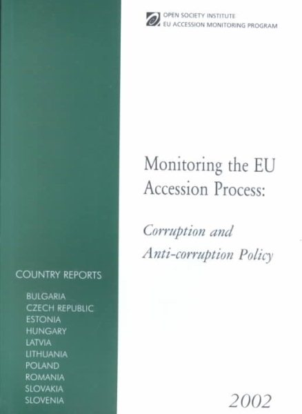 Corruption: Monitoring the Eu Accession Process cover