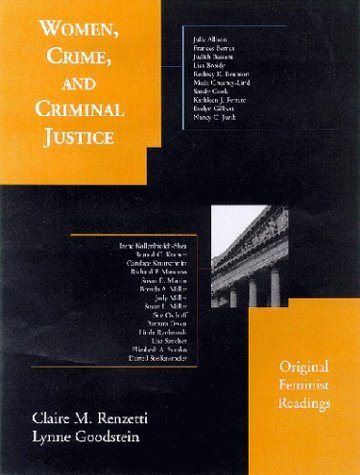 Women, Crime, and Criminal Justice : Original Feminist Readings cover
