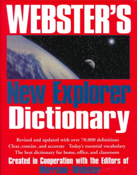 Webster's New Explorer Dictionary cover
