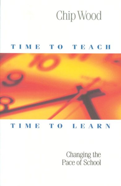 Time to Teach, Time to Learn cover