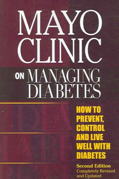 Mayo Clinic on Managing Diabetes cover