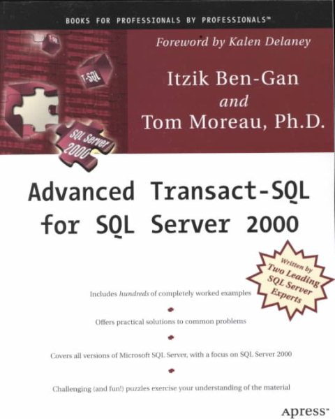 Advanced Transact-SQL for SQL Server 2000 cover
