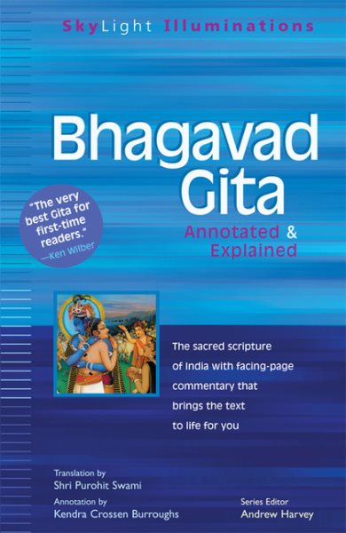 Bhagavad Gita: Annotated & Explained (SkyLight Illuminations) cover