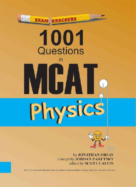 Examkrackers: 1001 Questions in MCAT in Physics cover