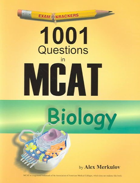 Examkrackers 1001 Questions in MCAT Biology cover