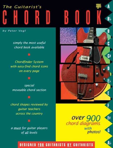 The Guitarist's Chord Book - Over 900 Guitar Chords cover