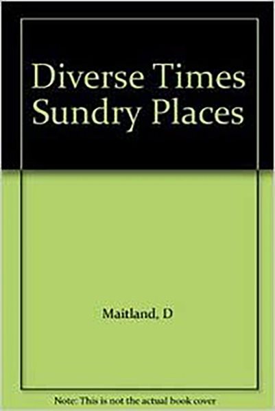 Diverse Times Sundry Places cover