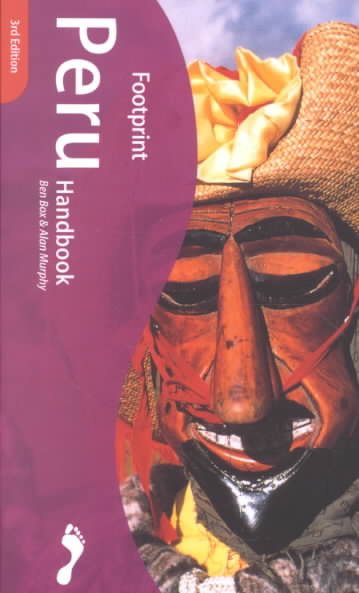 Footprint: Peru Handbook 3 Ed cover