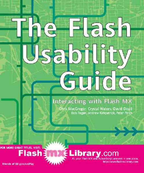 The Flash Usability Guide: Interacting with Flash MX cover