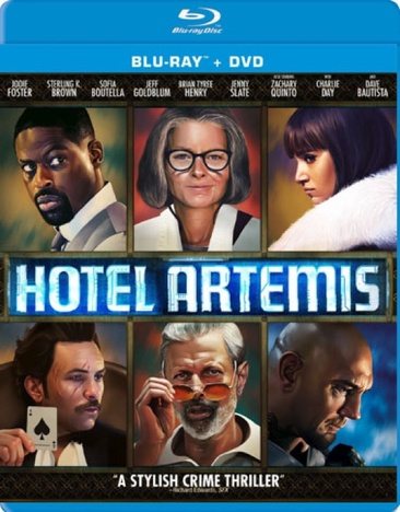 Hotel Artemis [Blu-ray] cover