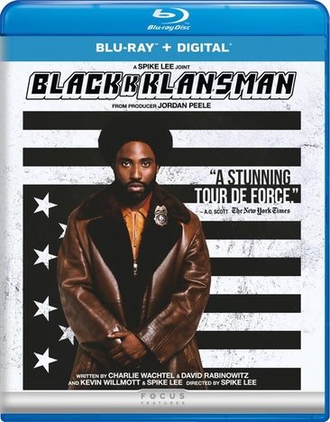 BlacKkKlansman [Blu-ray] cover