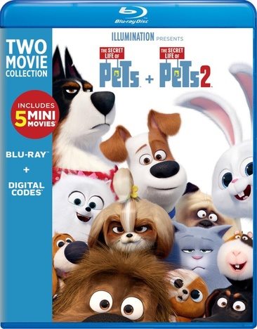 The Secret Life of Pets: 2-Movie Collection [Blu-ray] cover