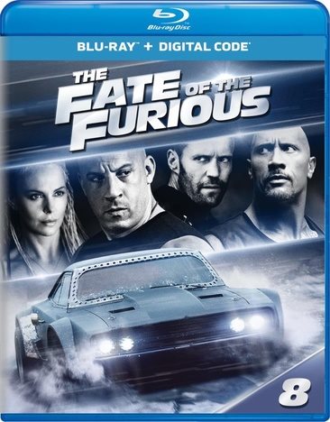 The Fate of the Furious [Blu-ray + Digital] cover